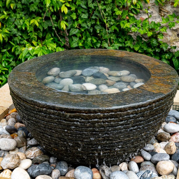 Buy Pure Layered Slate 75cm Water Feature | Foras Stone