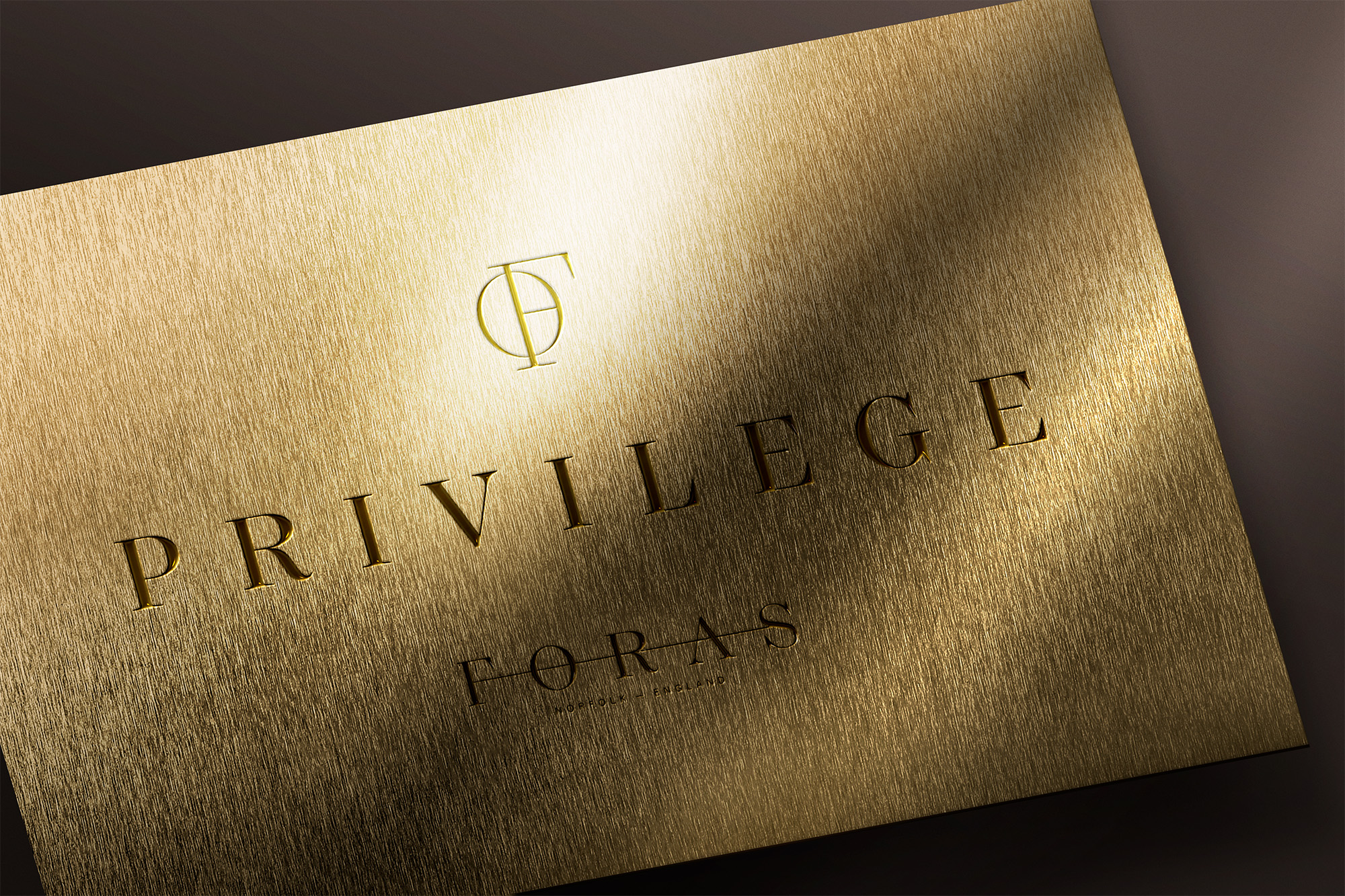 Foras Privilege Gold Card