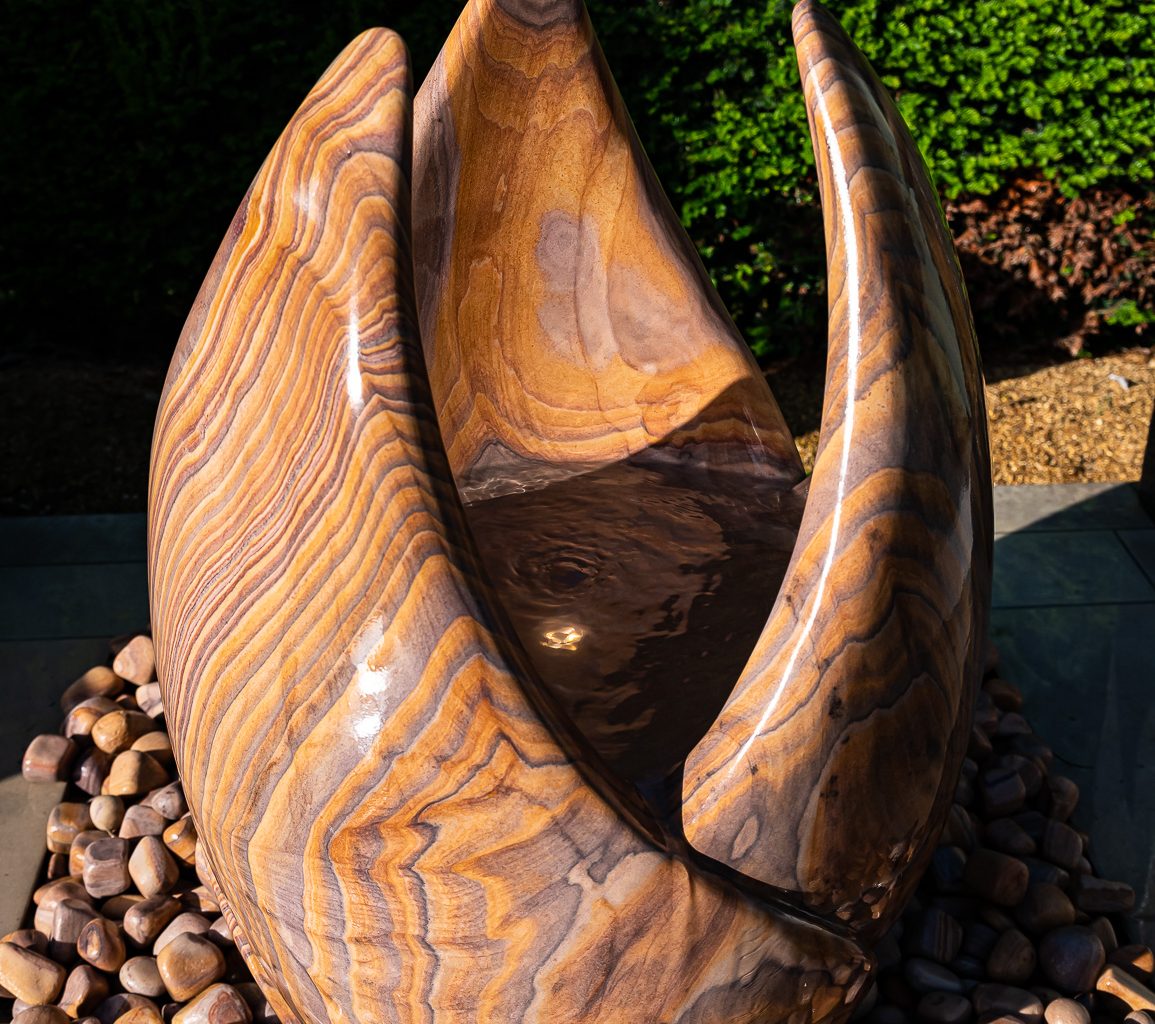 Tulip Rainbow Sandstone Water Feature Kit | Foras Water Features