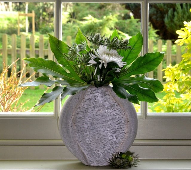 Abalone Slate Vase Natural Slate Vases Sculptures From Foras