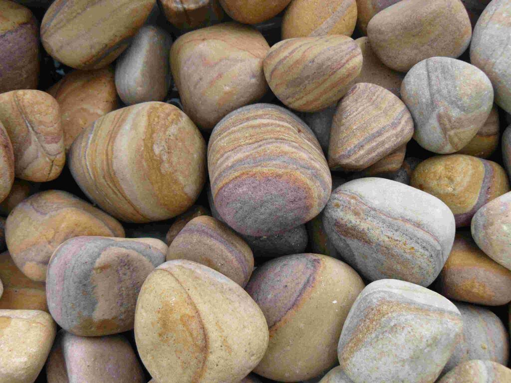 Buy Foras Rainbow Sandstone Pebbles - 20kg Bags